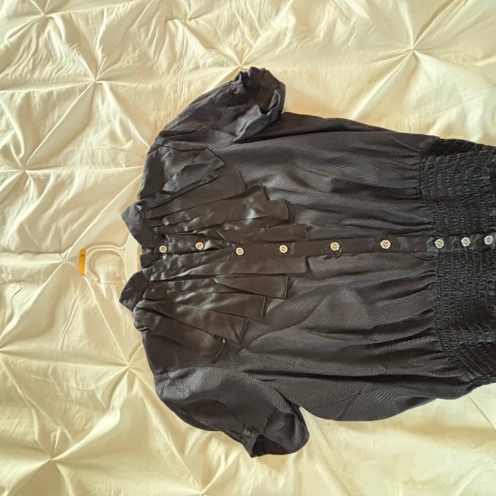 Bebe Black Blouse - Picture 4 of 4
